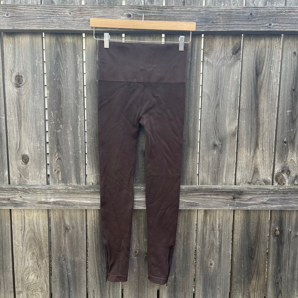 SPANX • Seamless Side Zip Leggings